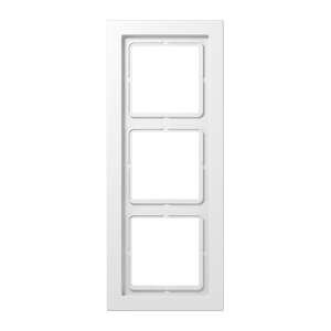 Jung LS Design Afdekraam Alpin Wit 3-voudig Duroplast
