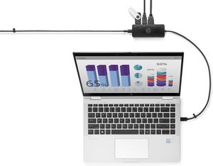 HP Travel Hub G2 USB-C dockingstation Geschikt voor merk (dockingstation): HP Chromebook, Elitebook, ProBook, Pro