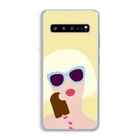 Ice cream: Samsung Galaxy S10 5G Transparant Hoesje