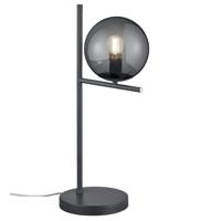 Trio TafellampPure 52cm antraciet met smoke - 502000142