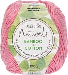 Stylecraft Naturals - Bamboo + Cotton DK 7133 Blush