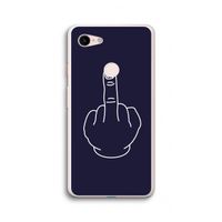 F**k U: Google Pixel 3 XL Transparant Hoesje