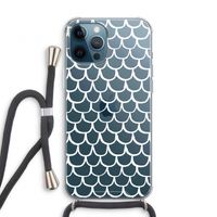 Dakpannetjes: iPhone 12 Pro Transparant Hoesje met koord