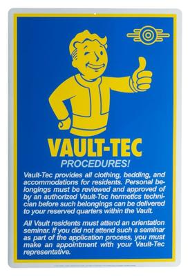 Fallout Metal Sign Procedures