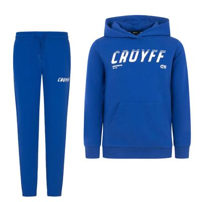 Cruyff League Joggingpak Hooded Kids Blauw