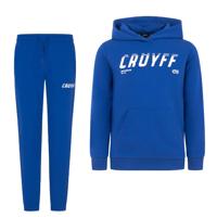 Cruyff League Joggingpak Hooded Kids Blauw