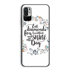 Diamonds: Xiaomi Redmi Note 10 5G Transparant Hoesje