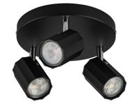 LIVARNO home Plafondlamp (Plafondlamp, mat zwart)