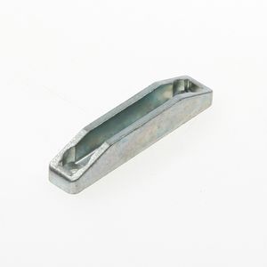 Sluitplaat zamac smal (12mm)