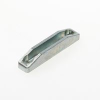 Sluitplaat zamac smal (12mm)