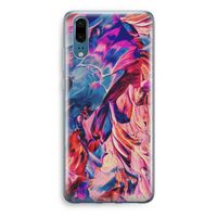 Pink Orchard: Huawei P20 Transparant Hoesje