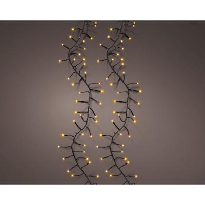 Lumineo LED Excellent Twinkle 960 LEDs 150 cm Zwart Warm Wit Licht