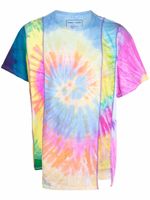 Needles t-shirt à imprimé tie dye - Jaune