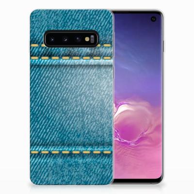 Samsung Galaxy S10 | Sillicone Back Cover | Jeans