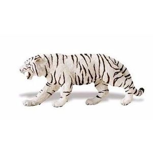 Plastic witte tijger 15 cm   -