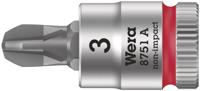 Wera 8751 A Zyklop Bit/dop-combinatie met 1/4" Aandrijving , PH 3 x 28 mm - 1 stuk(s) - 05003352001
