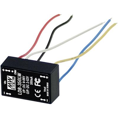 DC/DC-LED-driver MW Mean Well LDB-600LW 2-30 V 600 mA 18 W 1 stuk(s)