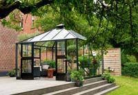 Tuinkamer Oase 13,5 antraciet, veiligheidsglas 3mm/1 Royal Well - Royal well