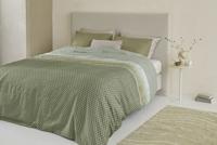 Beddinghouse Beddinghouse Dekbedovertrek Riven Groen 200x200/220 cm