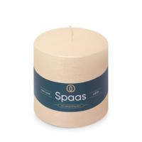 Cilinderkaars 100/100 parelmoer kaars Spaas - Spaas
