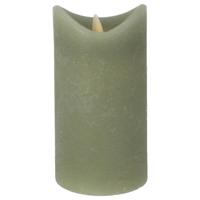 Daily Home LED Kaars 7.5x15 cm Sage Groen