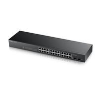 Zyxel GS-1900-24 v2 Managed L2 Gigabit Ethernet (10/100/1000) 1U Zwart - thumbnail