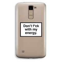 My energy: LG K10 (2016) Transparant Hoesje