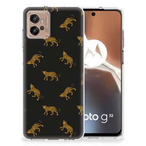 TPU Hoesje voor Motorola Moto G32 Leopards