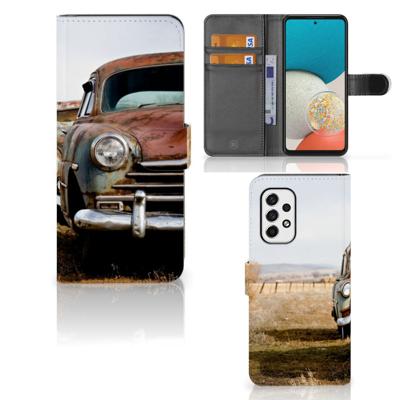 Samsung Galaxy A53 | Telefoonhoesje met foto | Vintage Auto
