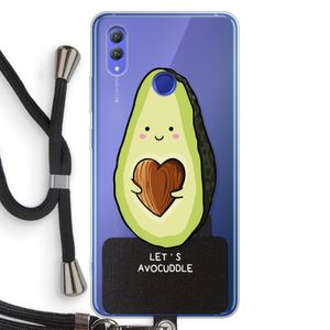 Avocuddle: Honor Note 10 Transparant Hoesje met koord