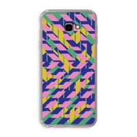 Skew Blush 1: Samsung Galaxy J4 Plus Transparant Hoesje