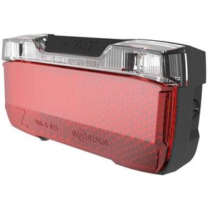 Herrmans achterlicht H-Trace 50 mm batterijen rood