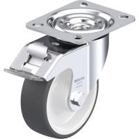 Blickle L-POTH 100R-FI Zwenkwiel met rem Wieldiameter: 100 mm Draagvermogen (max.): 250 kg 1 stuk(s)