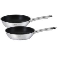 Koekenpannen, Set van 2 Stuks, 20 cm, 28 cm, RVS, ProPlex Non-Stick - - thumbnail