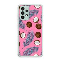 Kokosnoot roze: Samsung Galaxy A52s 5G Transparant Hoesje