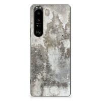 Sony Xperia 1 III | TPU | Siliconen hoesje | Beton Print