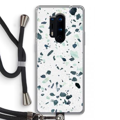 Terrazzo N°2: OnePlus 8 Pro Transparant Hoesje met koord