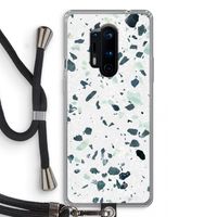 Terrazzo N°2: OnePlus 8 Pro Transparant Hoesje met koord