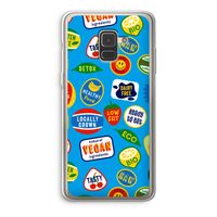 Fruitsticker: Samsung Galaxy A8 (2018) Transparant Hoesje