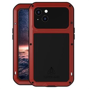 Love Mei Powerful iPhone 13 Hybrid Case - Rood