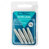 Spro C-Tec Olive Long Sinkers 30 gr 3st. - thumbnail