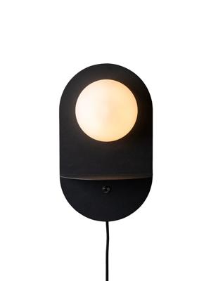 Wandlamp Tokyo, zwart