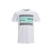 JACK & JONES CORE T-shirt Booster met printopdruk wit - thumbnail