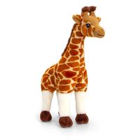 Pluche knuffel dier giraffe 30 cm
