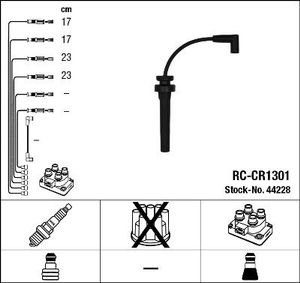 Bougiekabelset RCCR1301