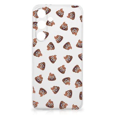 TPU bumper voor Samsung Galaxy S24 FE Poep Emojis