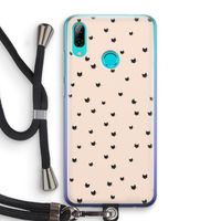 Kleine kattenkopjes: Huawei P Smart (2019) Transparant Hoesje met koord