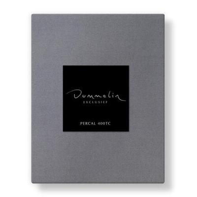 Dommelin Dommelin Split Topper Hoeslaken Uni Percal 400TC 750 Zink 160x200/9 S90