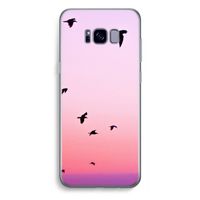 Fly away: Samsung Galaxy S8 Plus Transparant Hoesje