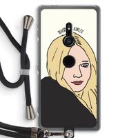 Ashley: Sony Xperia XZ2 Transparant Hoesje met koord